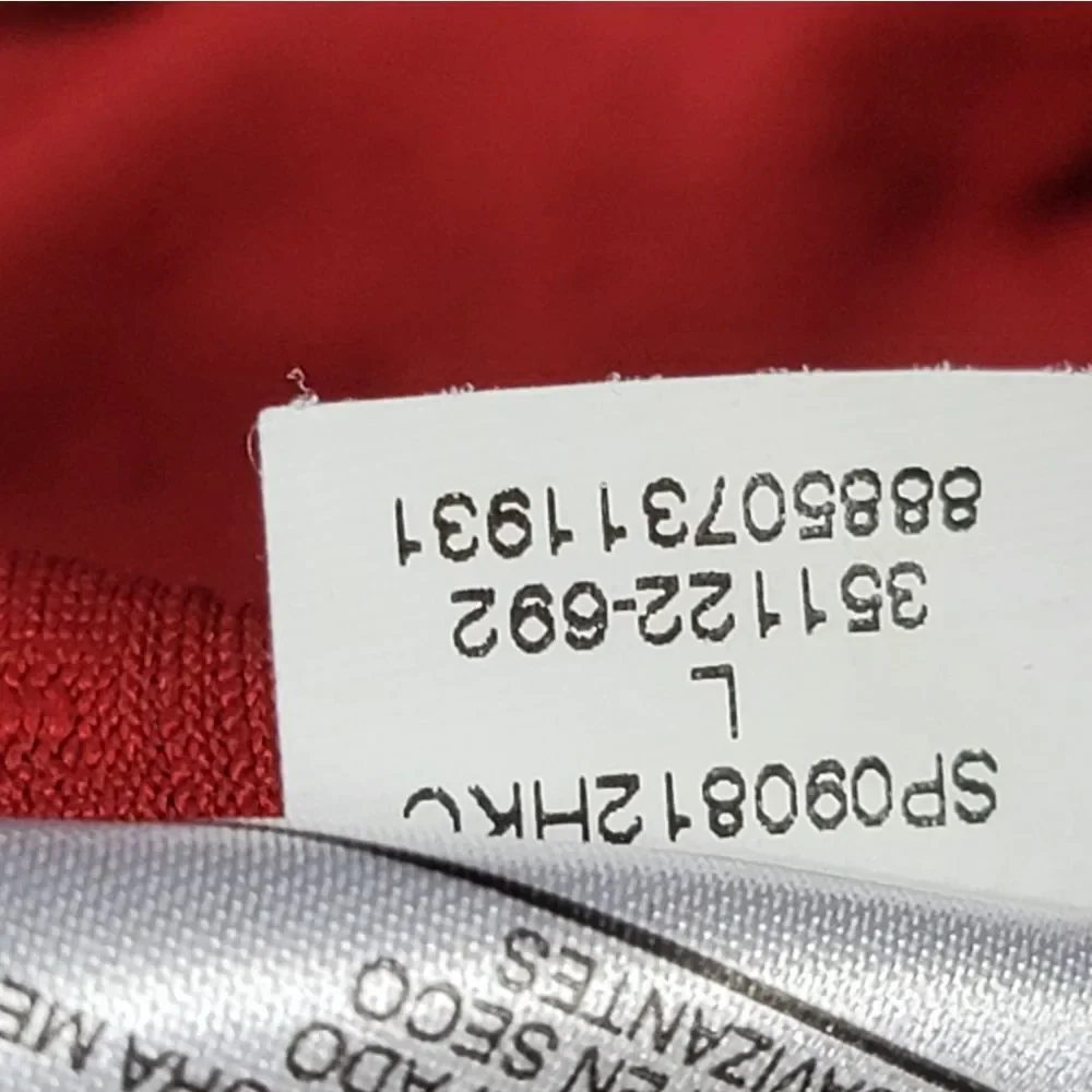 Nike Tiger Woods Collection Polo Shirt Men L Red 2012 Legacy Era Golf